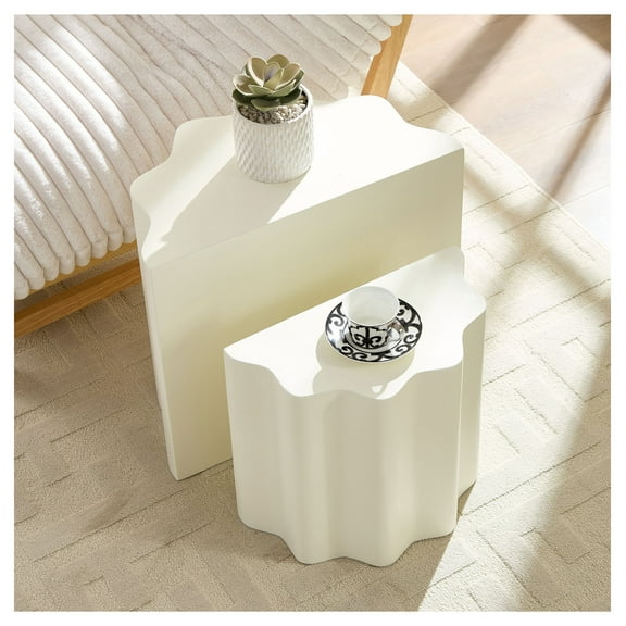 35.43'' Round Center Coffee Table for Living Room FiberglassTable,Modern Design Coffee Table for Office,Apartment,No Need Assembly,Matte Black