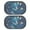 Blue Butterfly Floral, variant on Yuyamidu Blue Butterfly Auto Window Sunshades Moon Car Window Shades Blue Flower Car Window Sun Shades for Kids 2 Piece Sunshade for Car Window Baby Block UV Ray, Lighting and Glare