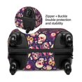 thumbnail image 2 of Kdxio music Skull record Guitar Pattern Luggage Cover Washable Suitcase Cover Suitcase Protector Anti-scratch Suitcase cover Fits 18-32 Inch Luggage-Medium, 2 of 7
