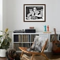 thumbnail image 4 of Art.com President Franklin Roosevelt Warns the Nation About German Provocations Photo, Brown Frame Wall Art, 40" x 32", 4 of 5