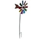 thumbnail image 5 of Molino de viento de hierro molino de viento de jardín pinwheel molino de viento rotatorio al aire libre, 5 of 6