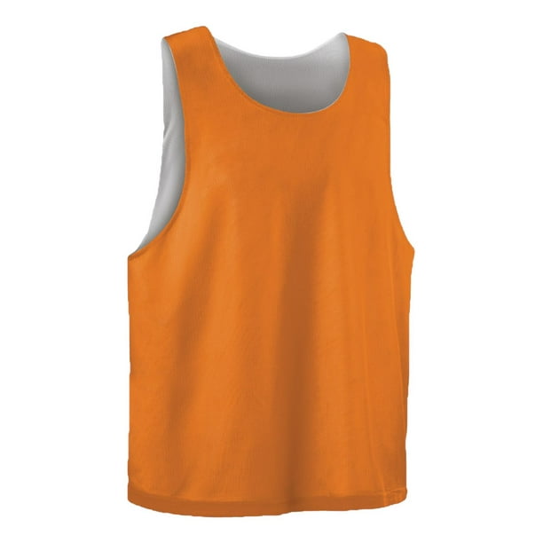 Alleson Athletic Youth Lacrosse Reversible Pinnie L/XL / Orange