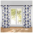 thumbnail image 3 of Margaret Josephs Blackout Curtains Printed Design 63 84 Inch Length 2 Panels Set Thermal Insulated Curtains for... Blue - 38" x 63", 3 of 5