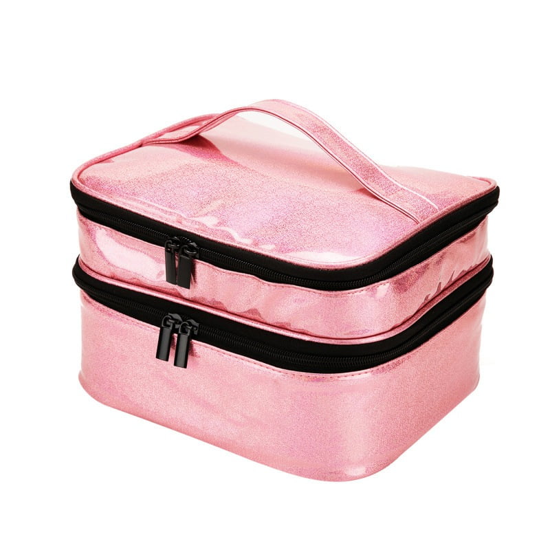 Double Layer Nail Polish Organizer Bag, Nail Polish Carrying Case