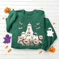thumbnail image 5 of Meichang Womens Halloween Sweatshirt Ghost Graphic Crewneck Pullover Fall Casual Long Sleeve Holiday Sweatshirts, 5 of 5