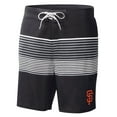 thumbnail image 2 of Men's G-III Sports by Carl Banks  Black San Francisco Giants Coastline Volley Swim Shorts, 2 of 3