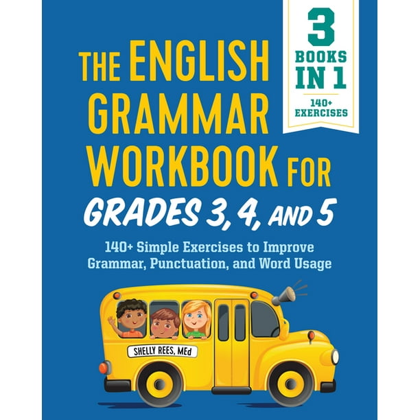 The English Grammar Workbook For Grades 3 4 And 5 Paperback
