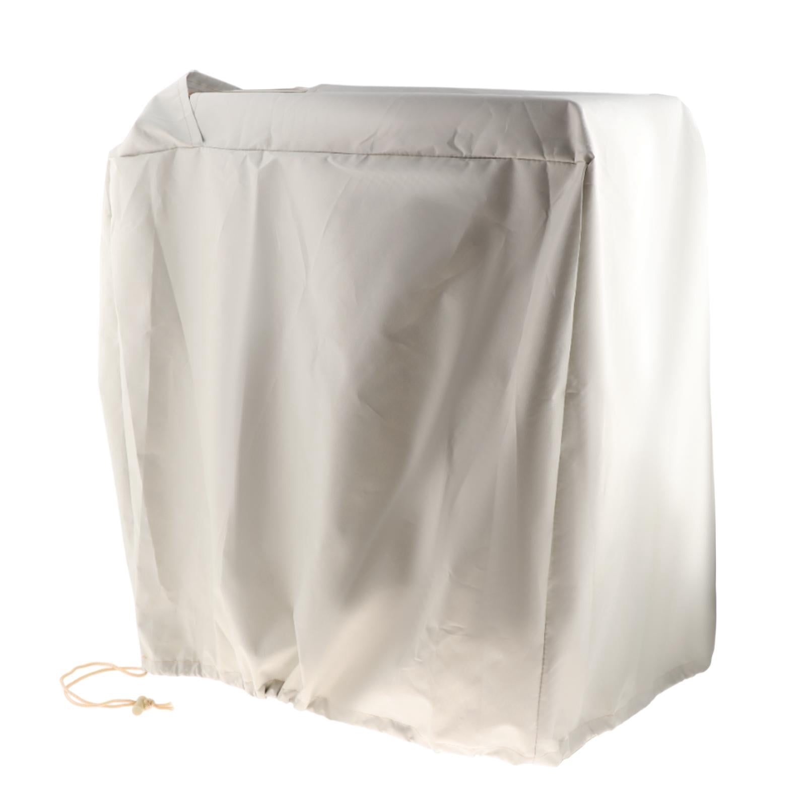Fzaqwen Retractable Garden Hose Reel Cover Oxford Cloth Cover Water Hose Reel Beige