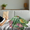 thumbnail image 3 of Cactus Soft Flannel Fleece Throw Blanket, Saguaro Cask Hedge Hog Prickly Pear Opuntia Tropical Botany Garden Plants Print, Cozy Plush for Indoor and Outdoor Use, 70" x 90", Multicolor, by Ambesonne, 3 of 5