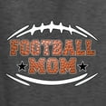 thumbnail image 2 of Wild Bobby, Football Mom, Sports, Unisex Crewneck Graphic Sweatshirt, Heather Black, XX-Large, 2 of 4