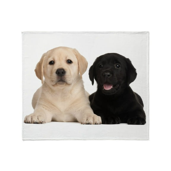 CafePress - Labrador Puppies Throw Blanket - Soft Fleece Throw Blanket, 50"x60" for All Ages