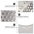 thumbnail image 3 of FUTUREORYY Lamp Shade Replacement Silver Metal 1Set With Dust Protection, 3 of 8
