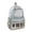 Blue, variant on Polka Dot Piano Music Note Nylon Backpack, Vintage Music Themed Casual Daypack with Decor Pendant, Spacious Bookbag for Students, Campus, Work & Short Travel for Women and Men,White