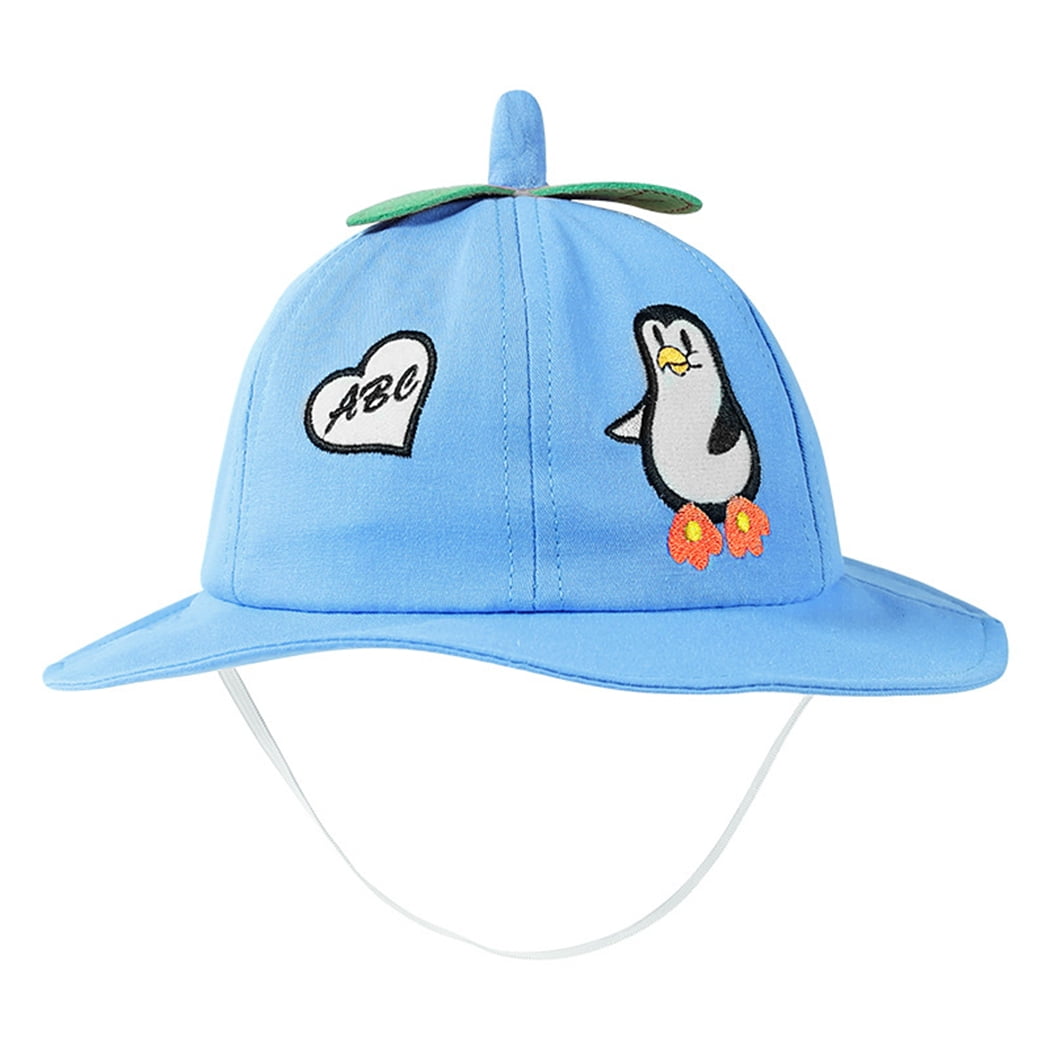 Baby Bucket Hat Cotton Sun Protection 