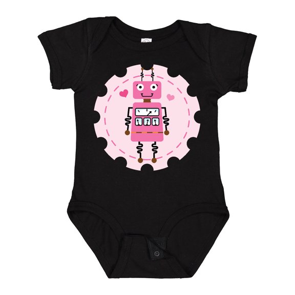 Inktastic Robotics Girl Robot Gear Girls Baby Bodysuit