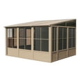 thumbnail image 2 of Gazebo Penguin Florence 10’ x 16’ Hardtop Gazebo, Heavy-duty aluminum frame, UV protection, 2 of 11