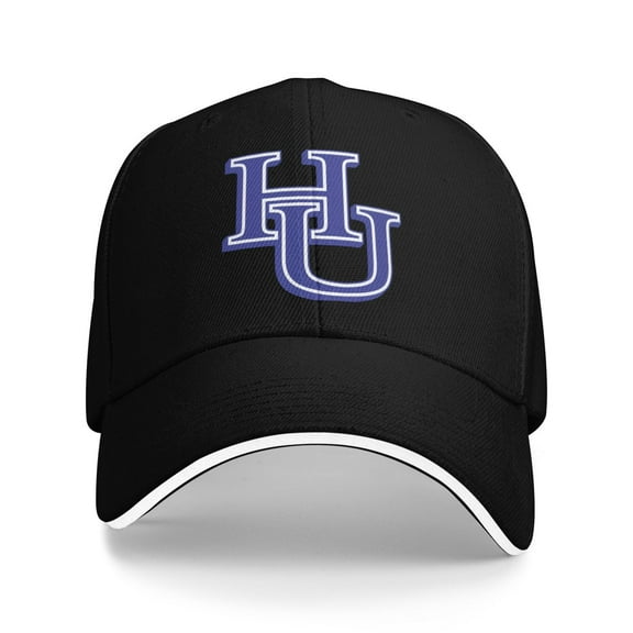 Hampton University Logo Unisex Sandwich Cap Classic Baseball Capunisex Adjustable Casquette Dad Hat