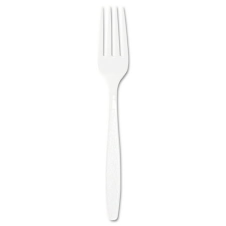 SOLO Cup Company Guildware Heavyweight Plastic Forks, 1000ct