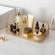 thumbnail image 1 of Caja de almacenamiento de cosméticos de plástico transparente con asas, organizador de encimera de baño de 11.8x6.7x4.5in, estante de lavabo transparente de 1L de capacidad para artículos de, 1 of 6