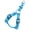 Blue, variant on Country Brook Petz® Busy Bee Step-In Dog Harness, Small