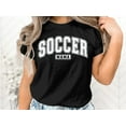thumbnail image 2 of Soccer Mama Mom Mother Sports Gift for Mother's Day Women T-Shirt Funny Cool Soccer Mama Birthday Holiday Presents Mommy Girls Tshirt, 2 of 10