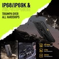 thumbnail image 2 of Ulefone Armor X12 Pro, 4G Rugged Phones, Android 15 8GB 64GB, 5.45 Inch HD Display, 4860mAh- Green/Black/Orange, 2 of 7