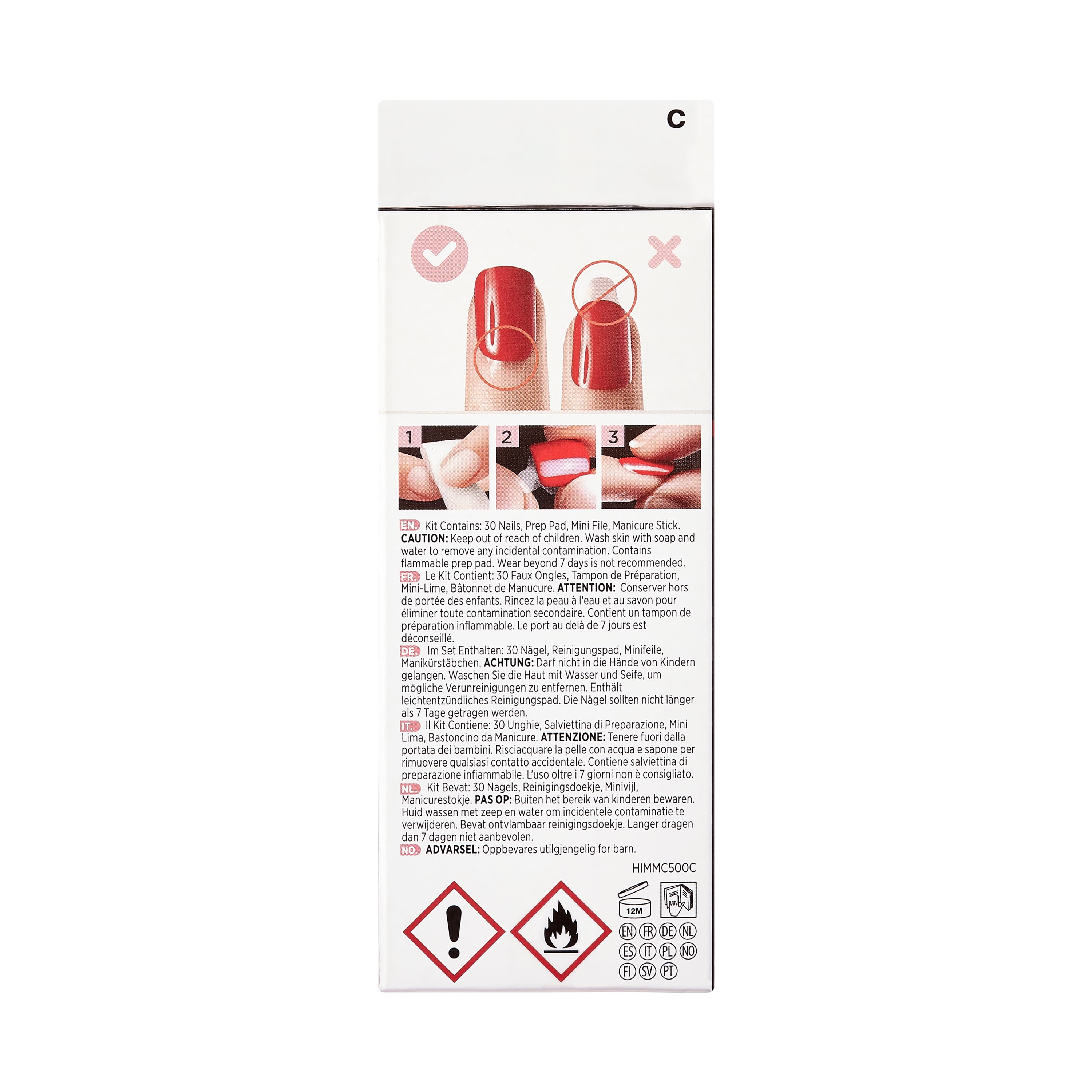 imPRESS Halloween Press-on Manicure, ‘Howl you doing’, 30 Count