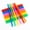 Multicolor 100PCS, variant on Sunshinehomely 6Pcs Reusable Straws Long Flexible Silicone Straws with Cleaning Brush