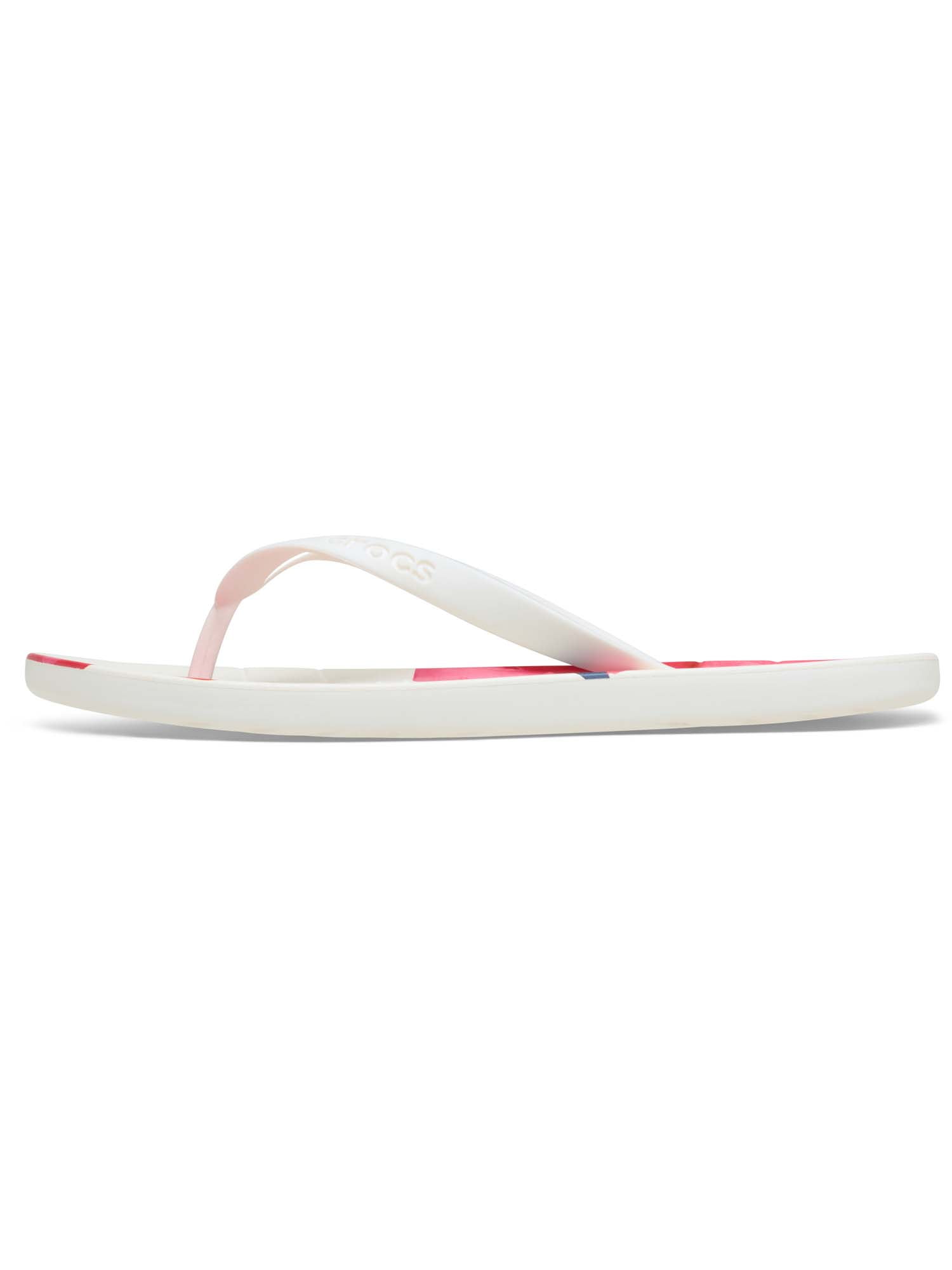 Crocs Painted Floral Flip Sandal