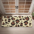 thumbnail image 2 of Gold and Brown Of Leopard Print Door Rugs,Washable Non Slip Door Mats Indoor,Decorative Door Mats,Entry Mat Indoor for Entrance,Bedroom,Kitchen,Bathroom,16"x47", 2 of 6