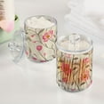 thumbnail image 6 of Ckdifva Little Flowers Floral Storage Jar with Lid Acrylic Organization Storage Containers Set of 4, 6 of 7
