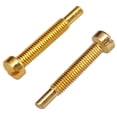 thumbnail image 4 of Milaget 12 Pcs Vis de Montage Double pour Guitare Électrique Doré, 4 of 5