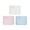 Pink/Blue/Grey, variant on 3 Pack Square Plastic Face Mask Holder