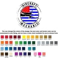 thumbnail image 3 of Aircraft Mechanic Sticker Waterproof Vinyl Decal for Toolbox, Hard Hat, Laptop American Flag Plane Design Gift for Aircraft Technicians, 3 of 10