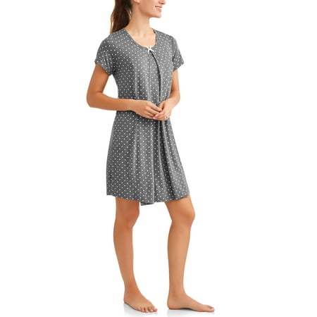 Maternity Nursing Short Sleeve Sleep Gown