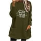 thumbnail image 2 of Ailaofu Womens Fall Long Sleeve T-Shirts Casual Tops for Leggings Loose Soft Blouses with Pocket, 2 of 4