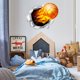 thumbnail image 3 of Baloncesto 3D Etiqueta de la pared Extraíble Autoadhesivo Taladro La pared Vinilo Tatuajes de pared La bola es la vida Etiqueta de la pared Dunk Silueta Pegatinas Decoración de la habitación de balon TUNC Sencillez, 3 of 5