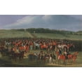 thumbnail image 2 of James Pollard 14x11 Black Ornate Wood Framed Double Matted Museum Art Print Titled: Epsom Races; the Betting Post (1834 - 1835), 2 of 5