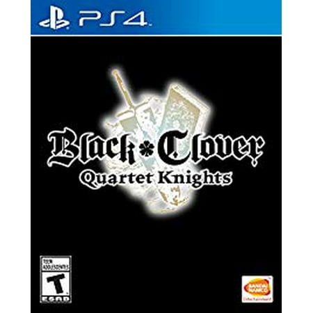Black Clover Quartet Knights, Bandai/Namco, PlayStation 4, (Best Ps4 Games Black Friday Deals)