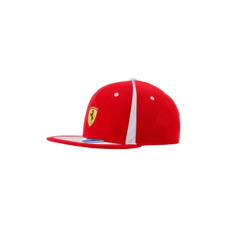 Scuderia Ferrari Red Kimi Raikkonen 2018 Formula 1 Authentic Red Flatbrim Hat