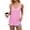 Y - Pink, variant on Gustave Women's Tank Tops Eyelet Embroidery Spaghetti Strap Shirts Scoop Neck Sleeveless T-Shirt Summer Casual Flowy Cami Blouse Loose Fit "Black, S"