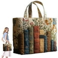 thumbnail image 2 of Dwellin Womens Quilted Top Handle Satchel Reusable Lightweight Tote Bag Animal Print Summer Beach Purse and Handbags, 2 of 8