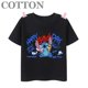 thumbnail image 2 of 2024 Disney Anime Stitch Moda Verano Niños Múltiples Dibujos Animados Algodón Camisetas Cuello Redondo Casual Manga Corta Estampado Patrón, 2 of 5