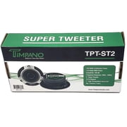 Timpano TPT-ST2 3.85 Super Tweeter 600W 4 Ohm Chrome Pair