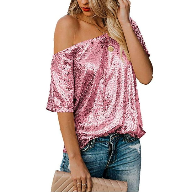 sparkly going out tops