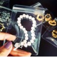 thumbnail image 3 of 120pcs Jewelry Pouch Transparent PVC Jewelry Storage Bag Self Seal for Necklace Bracelet Rings Earrings Packaging Storage 3 Sizes, 3 of 7
