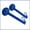 26cm-Blue-2pcs, variant on 2Pcs Wormwood Filled Massage Hammer, 26cm Portable Handheld Percussion Tool for Back, Neck & Shoulder Pain Relief, Traditional Chinese Wellness Acupoint Tapping Mallet