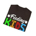 thumbnail image 4 of Feeding Kids Is A Work of Heart School Lunch Lady Worker Unisex T-Shirt, 4 of 4