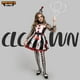 thumbnail image 2 of Disfraz de payaso para Halloween de Costume Spooktacular Creations para niñas, 2 of 6