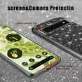 thumbnail image 5 of Compatible with Google Pixel 6 Pro Case Glitter Shockproof, Google Pixel 6 Pro Phone Case Bling Sparkly TPU and PC Silicone Shiny Girl Women Thin Protective Cover (Black), 5 of 14
